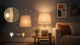 Why Does a Fabric Lampshade Often Make Light Look Dim?