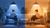 Dlaczego lampy mogą powodować problem z niebieskim światłem?