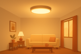 Co to jest lampa sufitowa z dyfuzyjnym światłem i dlaczego jest lepsza dla oczu