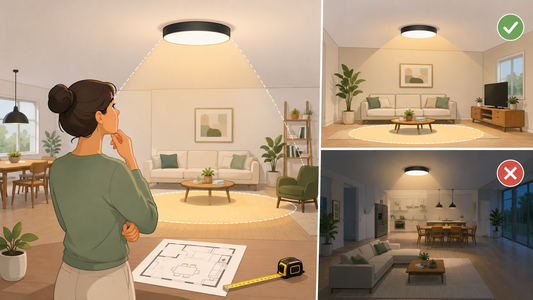 Surface recommandée d’un luminaire  peut-on vraiment s’y fier