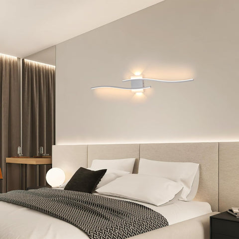 Minimalistyczna Lampa Ścienna LED z Łukiem