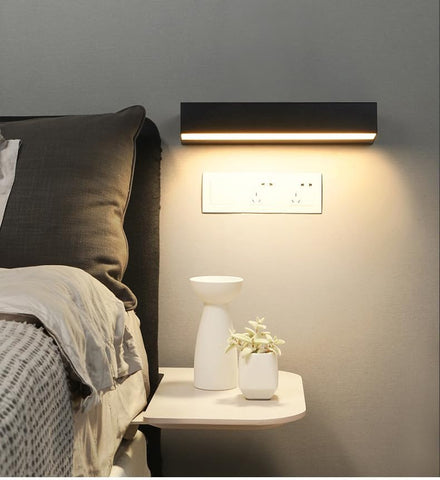 Aplique LED Exterior Moderno 16W Negro IP65 3000K