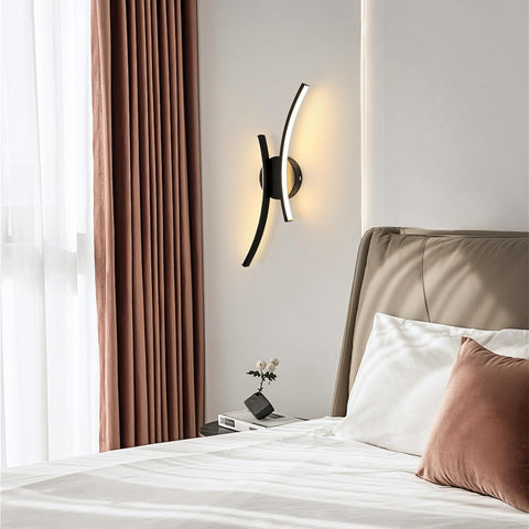 Moderne LED Wandlamp 20W 2250LM Zwart