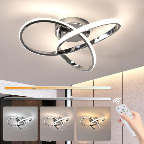 Lámpara de Techo LED Creativa en Forma de Flor