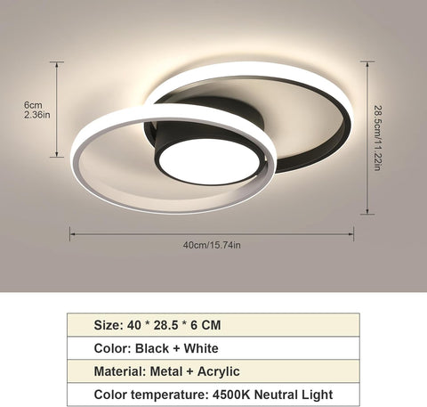 Moderne Ronde LED Plafondlamp 42W