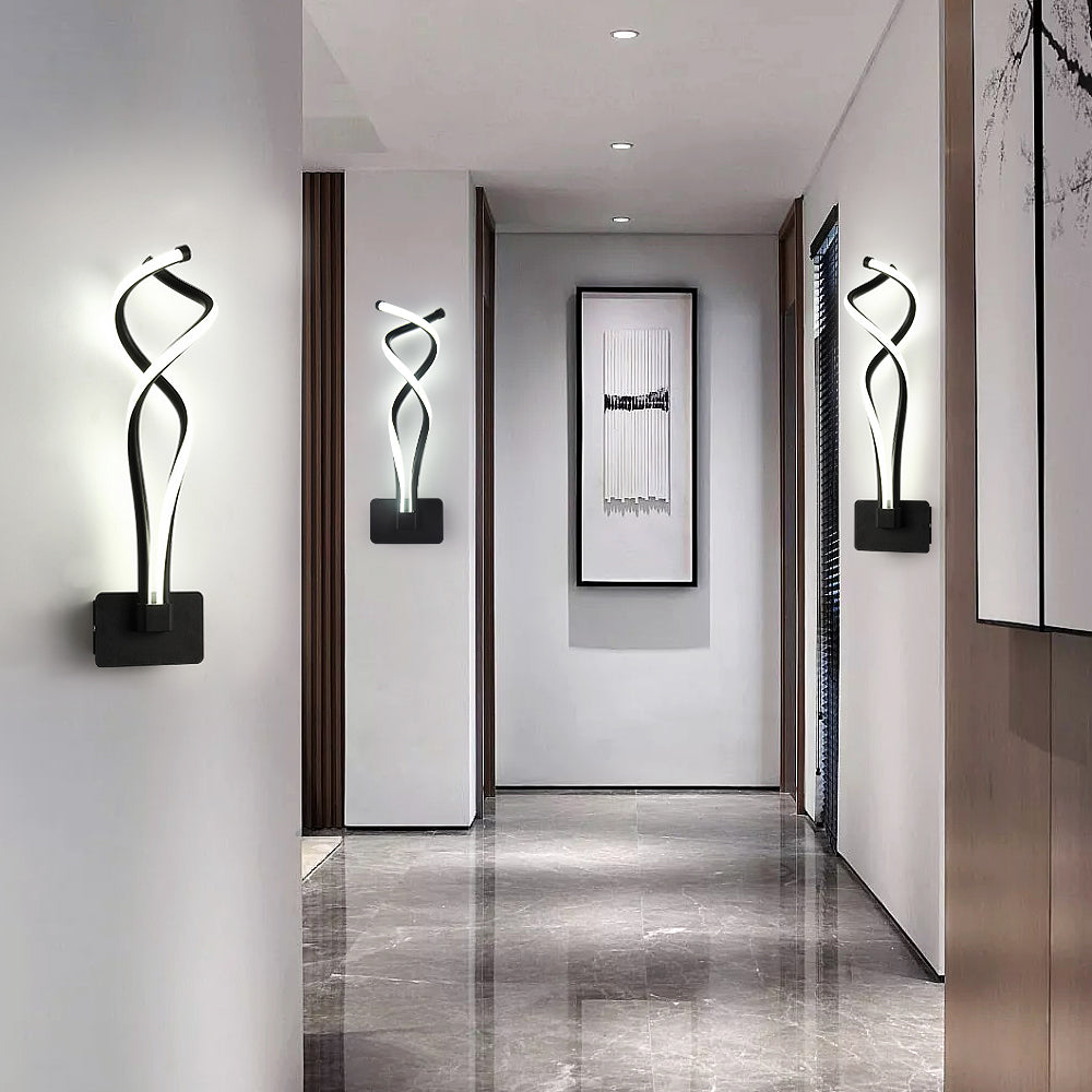 Kinkiet LED, kinkiet nocny 13 W, aluminiowy kinkiet do sypialni, salonu, schodów, korytarza