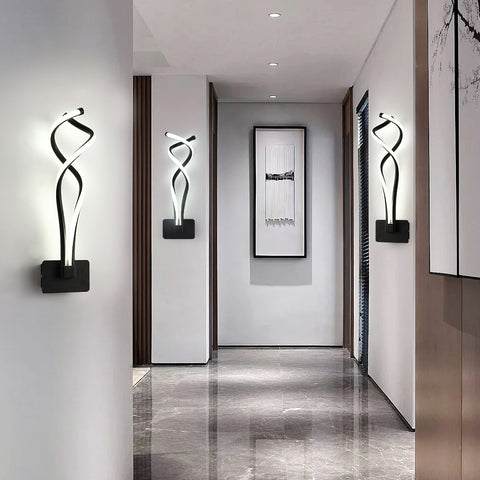 Kinkiet LED, kinkiet nocny 13 W, aluminiowy kinkiet do sypialni, salonu, schodów, korytarza