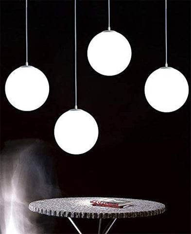 Lámpara de bola de cristal, lámpara colgante, lámpara interior simple para dormitorio, sala de estar, pasillo, restaurante, cafetería, 1 pieza