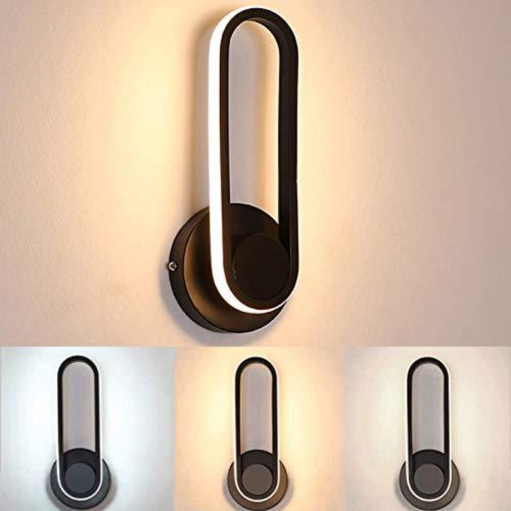 Applique Murale LED Intérieur 12W, Lampe Chevet Murale Dimmable