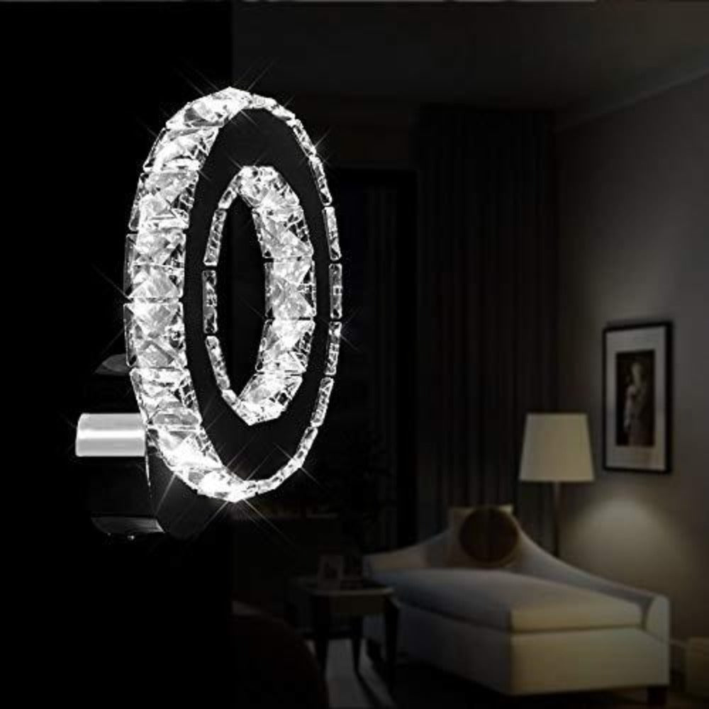 LED K9 Crystal Applique murale 8W Applique murale Lampe de mur 