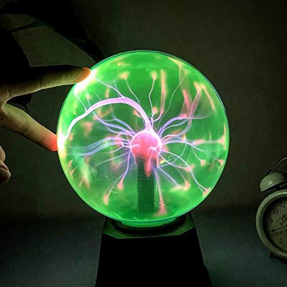 Lumière de Boule de Plasma, 6 Pouces Lampe Plasma Boule Magique, Lampe Sensible au Touch