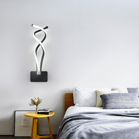 Kinkiet LED, kinkiet nocny 13 W, aluminiowy kinkiet do sypialni, salonu, schodów, korytarza