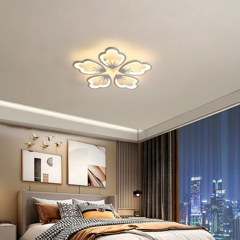 Plafonnier Led Moderne Dimmable, Luminaire Plafonnier avec Télécommande
