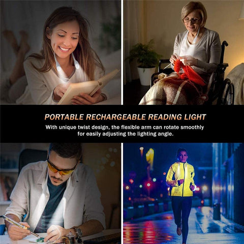 Caractéristiques de lecture LED pliables
