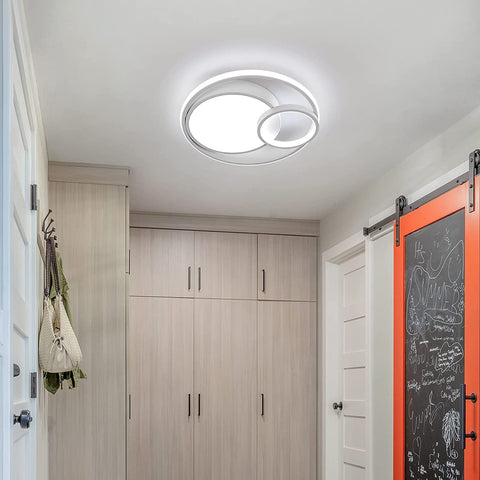Plafonnier LED, Lampe de plafond 50W 5600lm, Plafonnier LED Moderne pour Chambre Salon Couloir Bureau Salle de Bains Cuisine Lumière Blanc Froid 6000K