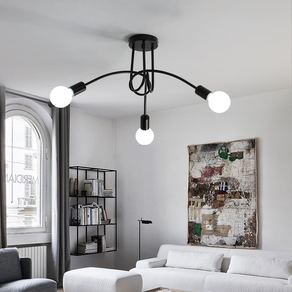 Luminaire Plafonnier industrielle Suspension  E27